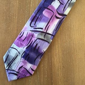 🔥2 for $20🔥 Silk J. Garcia Purple Scales Tie